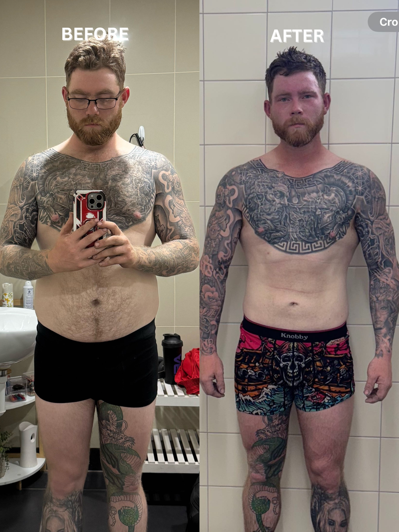 Matthew Lost 15kg in 8 Weeks